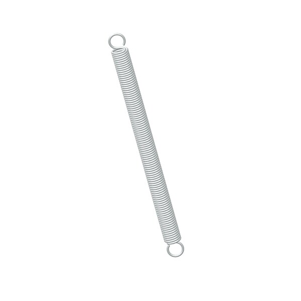 Approved Vendor Extension Spring, O= .125, L= 1.75, W= .016 G909974003 - main